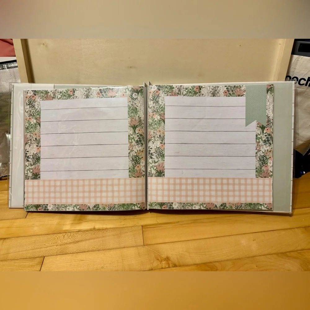 The Paper Studio 12x12 Scrapbook Album NWT – Modern Farmhouse Floral - Picture 8 of 10